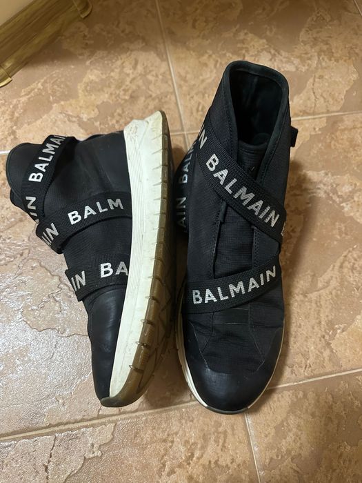 Оригинални обувки Balmain high-top strap