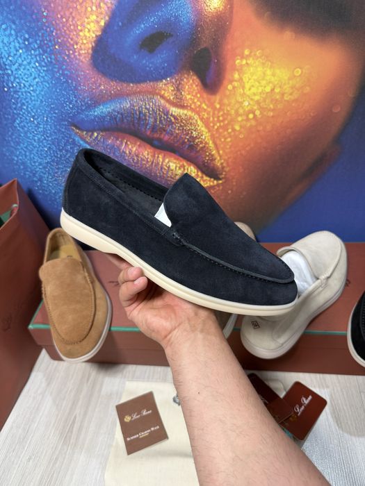 Mocasini Loro Piana piele naturala 100% Full Box colectie noua