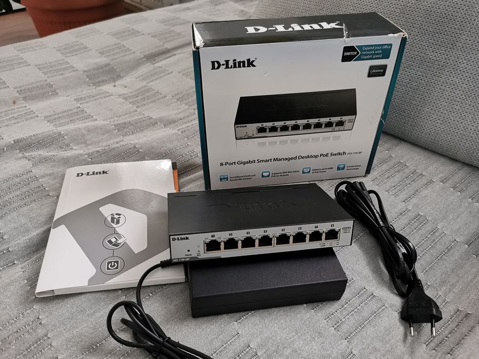 Switch retea DGS-1100-08P POE