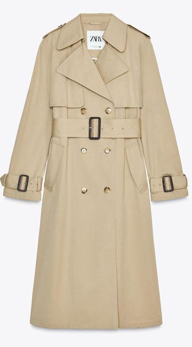 Тренч плащь Zara