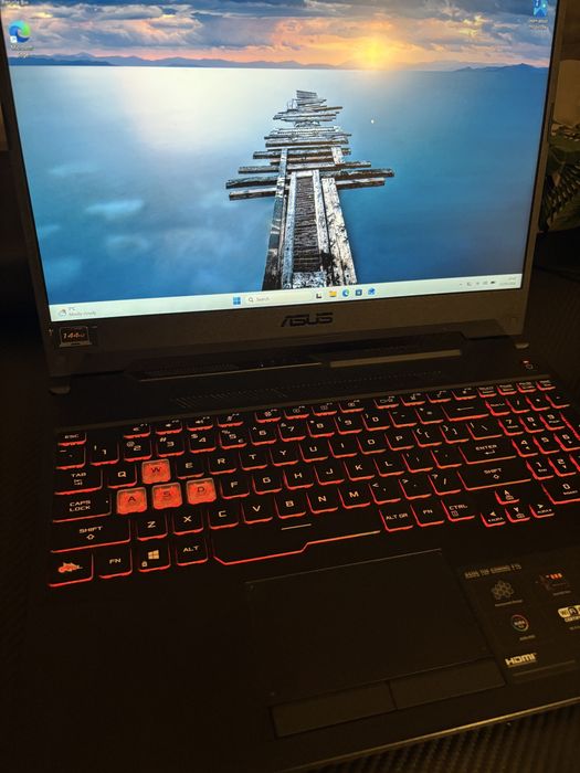 Laptop ASUS TUF Gaming F15 FX506LU – i7-10870H / GTX 1660 Ti 6GB / 16GB RAM / 144Hz