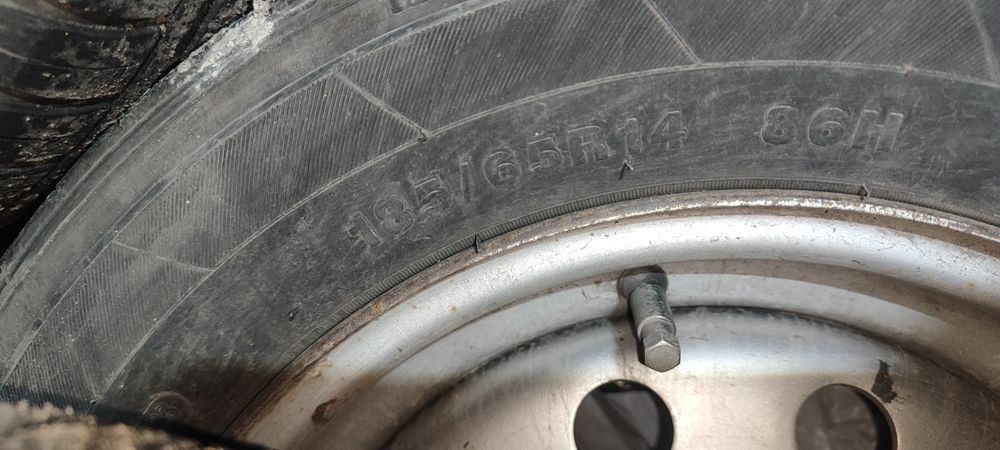 Диски штампы R14 с резиной