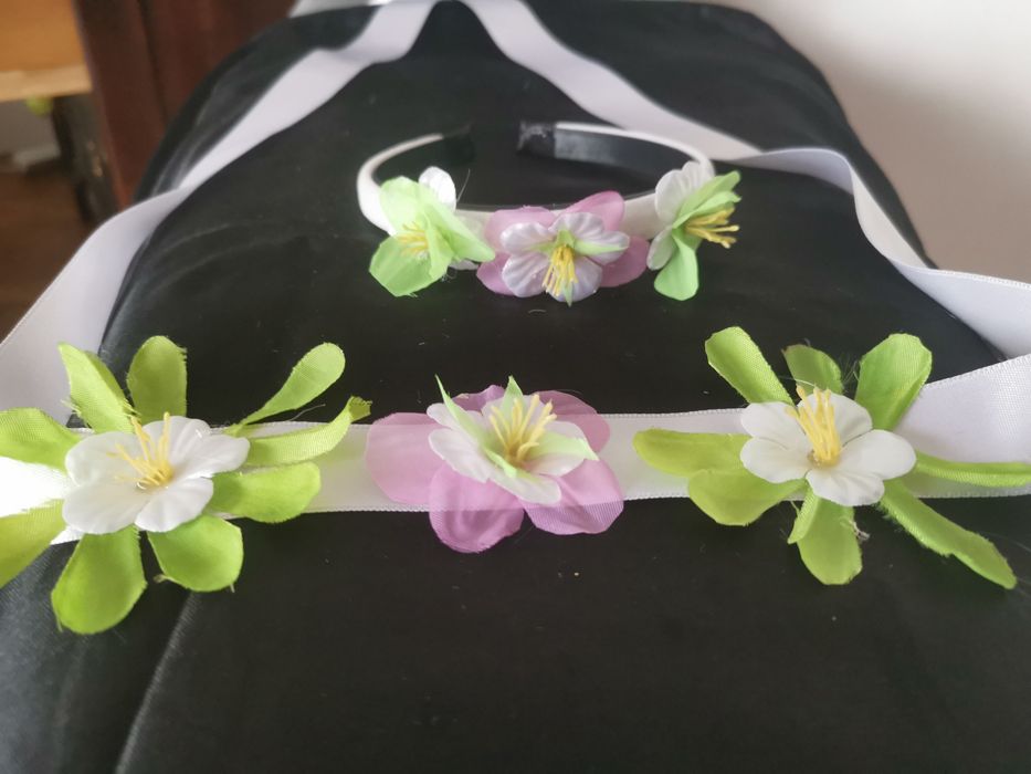 Диадема и колан за момиченче