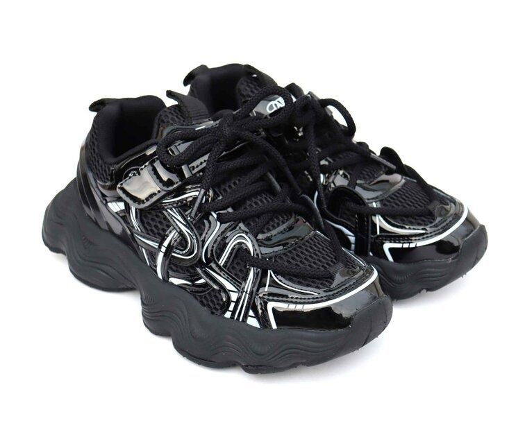 Маратонки за момиче черни Apawwa 32-352