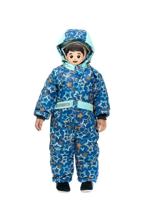 зимний комбинезон для мальчика