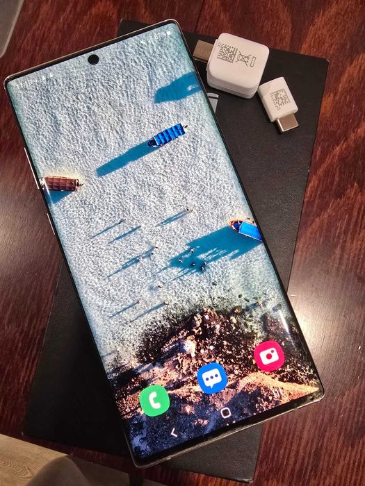 Продавам Samsung Galaxy Note 10 Plus, бял
