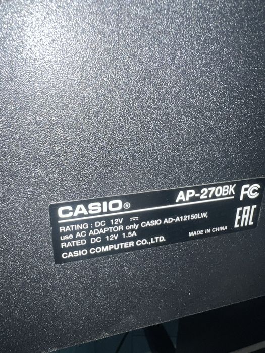 Электронный пианино CASIO