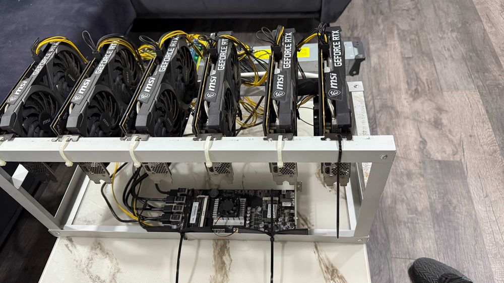 2xMining rigs/Копачки 3060ti no LHR