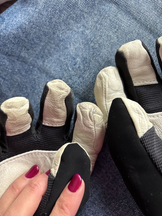 Mănuși de ski piele Wedze pt copii, 8 ani