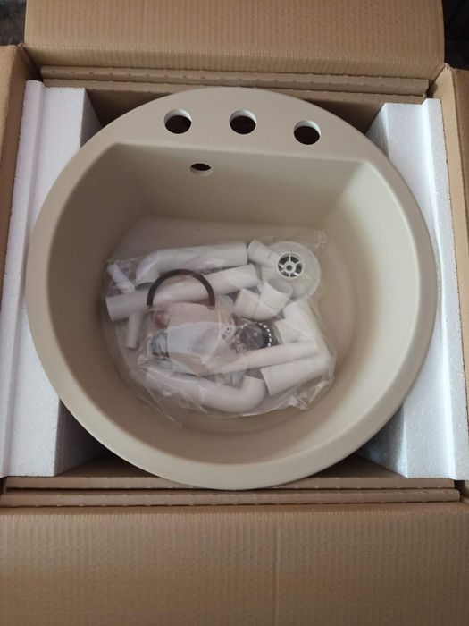 Кръгла мивка Fat