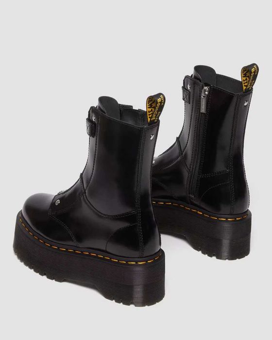 Кожени боти/Кубинки Dr. Martens Jetta Hi Max