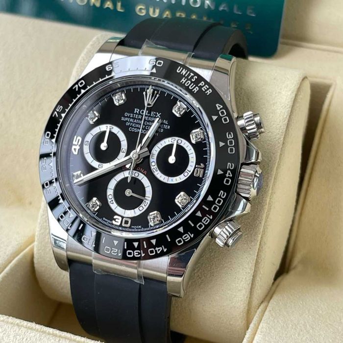 rolex daytona 4130 rubber strap collectie