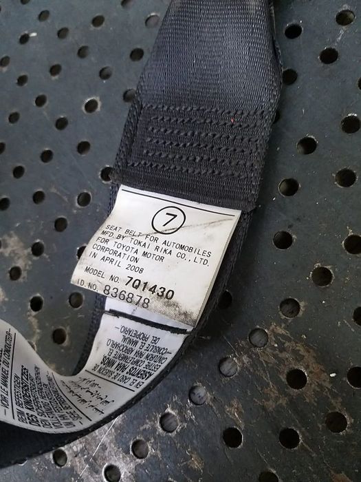 Centura siguranta dreapta spate toyota rav 4 3 a3 7q1430