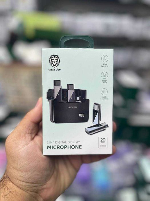 Беспроводной микрофон Green Lion Display microphone