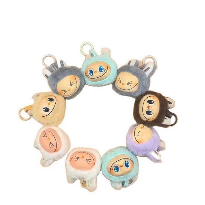 Музикална и светеща играчка ключодържател тип Лабубу/Чабубу Labubu