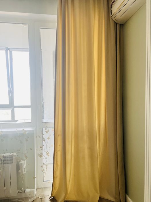 Продам комплект штор с тюлями