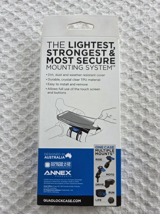 Quad lock samsung poncho