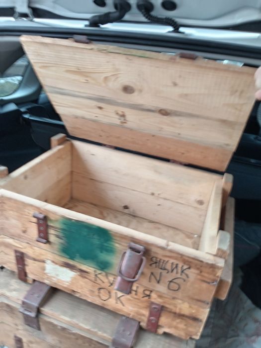 Ящик военный советский