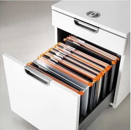 Системы хранения документов: подвесные папки / Папки для картотеки