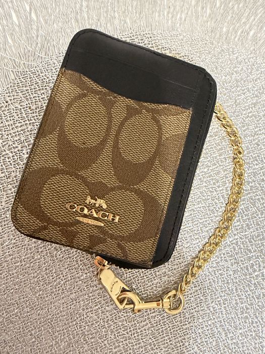 Portofel mic / suport pentru carduri de la Coach !!