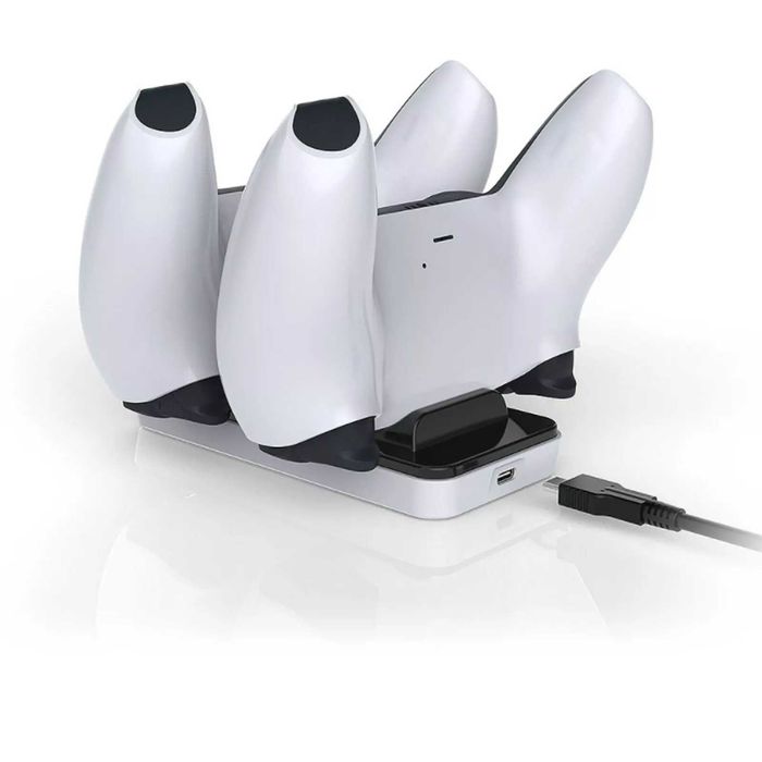 Докинг станция DOBE с 2 зарядни устройства за контролер PlayStation 5