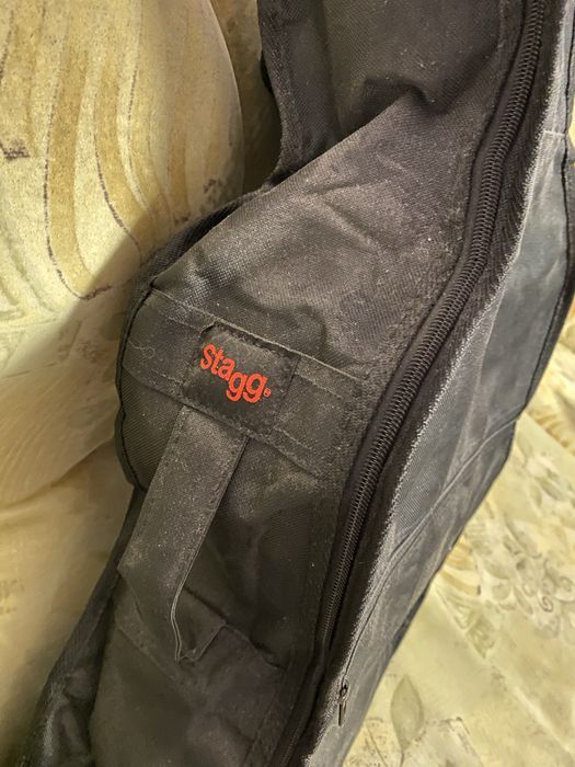 Акустична китара STAGG SA20D BLK + калъф