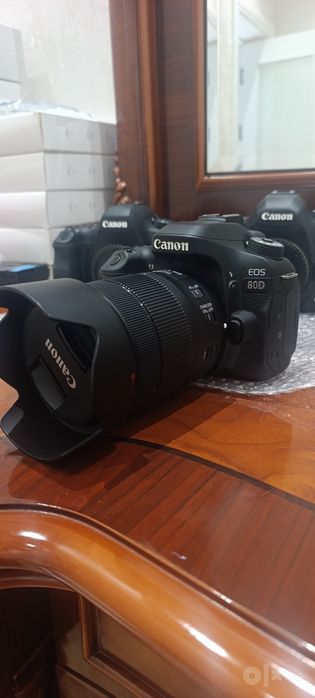 Фотоаппарат Canon EOS 80D+18-135 USM NANO