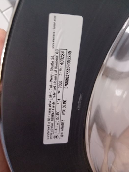 Пералня със сушилня Сименс Siemens IQ 500  8/5 кг с 2 години гаранция!