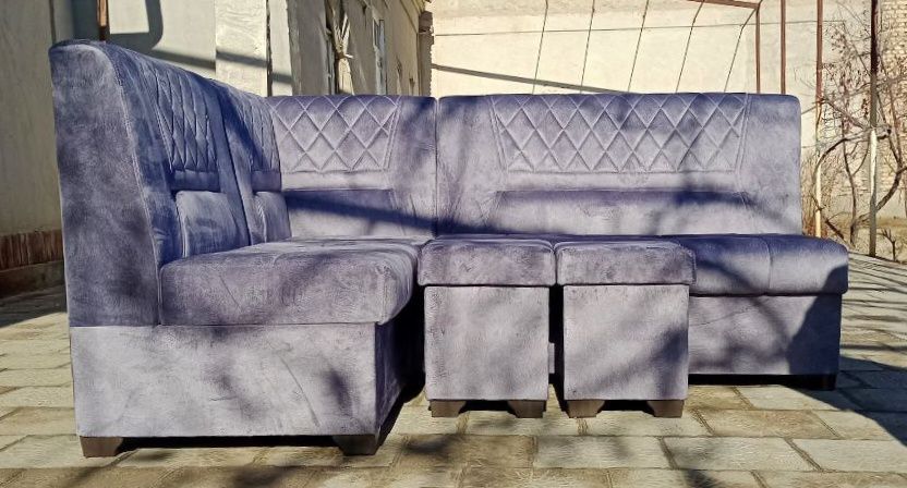 Oshxona uchun yumshoq mebellar sotiladi