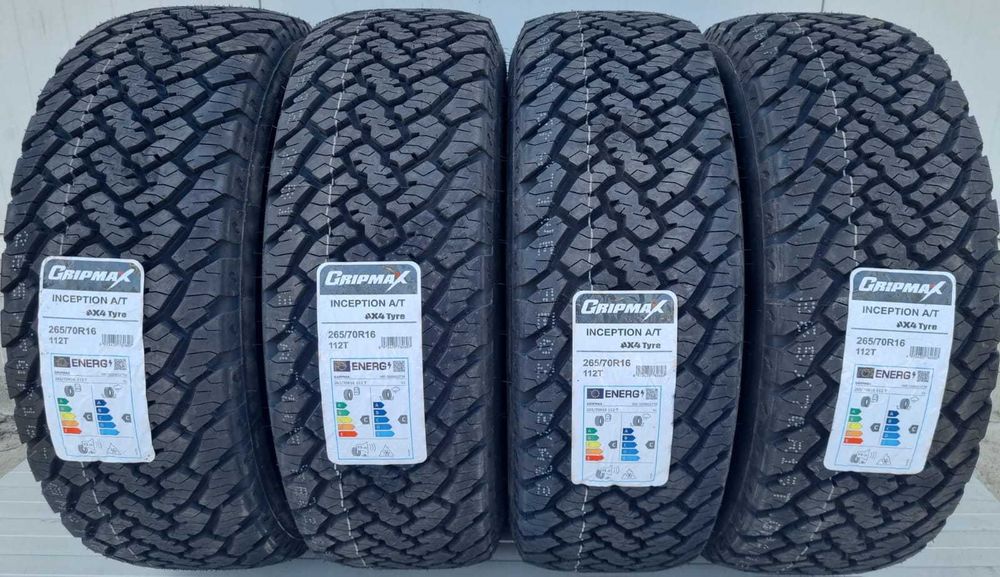 265/70 R16, 112T, GRIPMAX, Inception All Terrain, Anvelope mixte M+S
