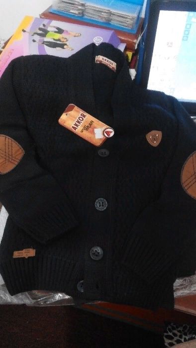 Джемпер тёплый на мальчика 6-7лет супер качества Турция! Click, Payme!