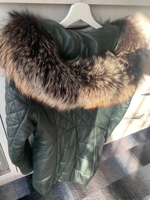 Пуховик ,Пальто ,кожа