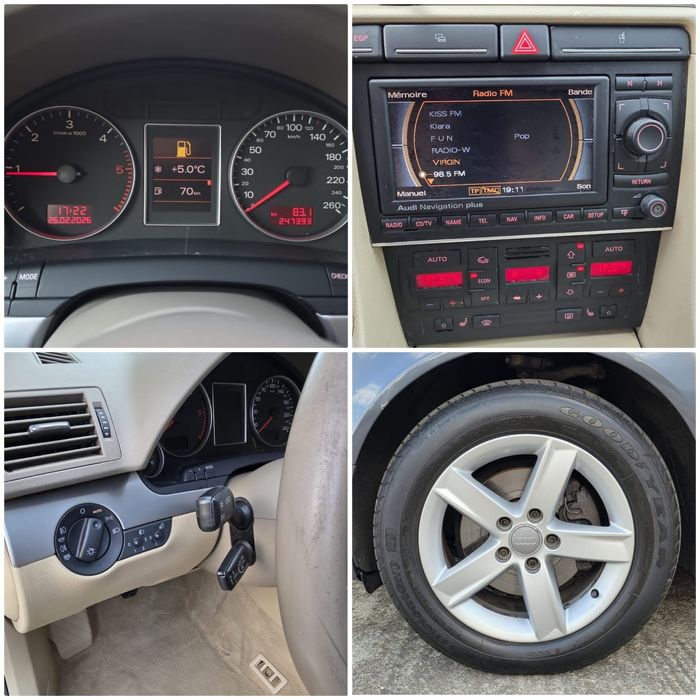 Audi A4 2.000 Tdi - 136 Cp, an fabr.2008, navigație, piele