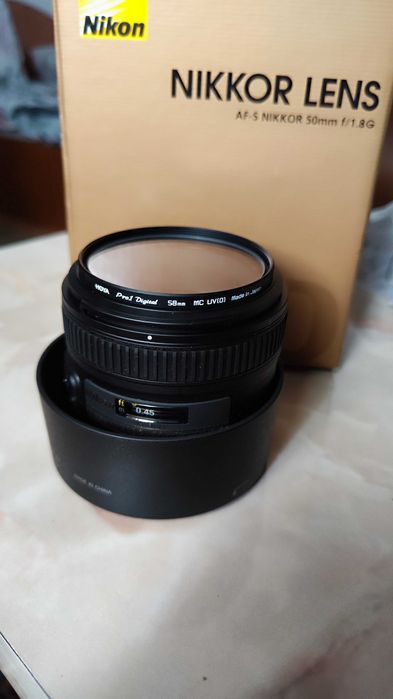 Obiectiv foto fix Nikkor AF-S 50mm f/1.8G