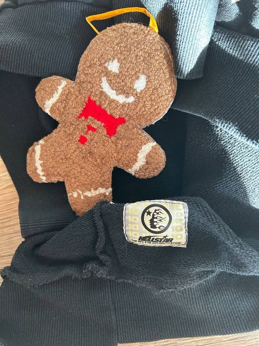 Black Hellstar Washed Racer Hoodie