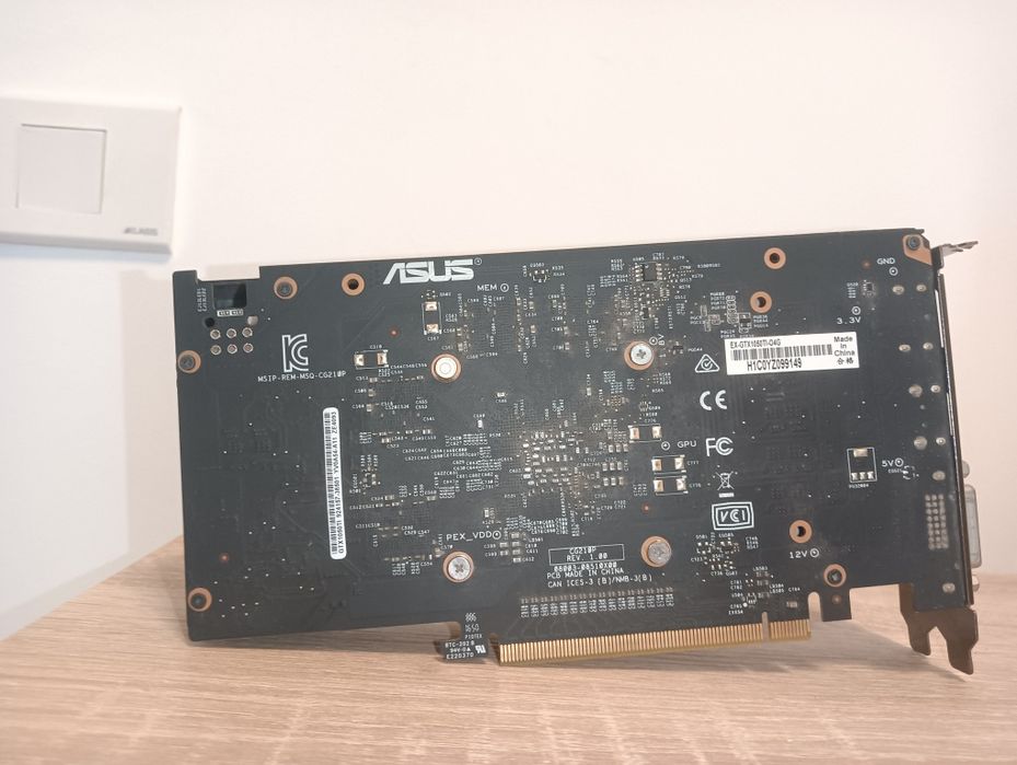 Placa video PC Geforce GTX 1050 TI 4GB stare perfecta