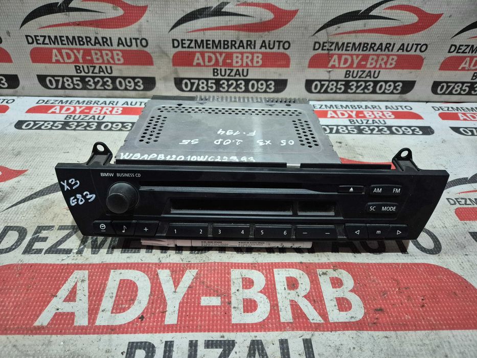 Radio cd BMW X3 E83