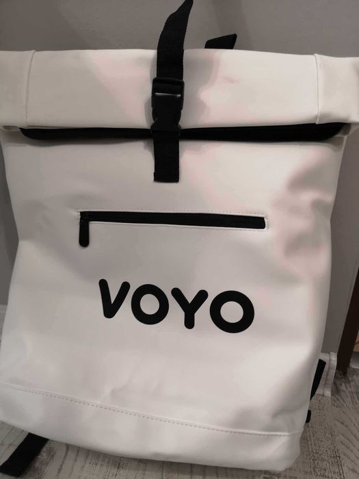 Раница за Лаптоп  BAI ROLL, БЯЛА VOYO