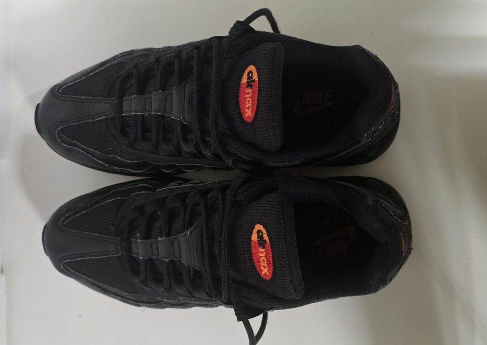 Nike air max 95  " black & safety orange"