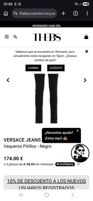 Blugi Versace Jeans