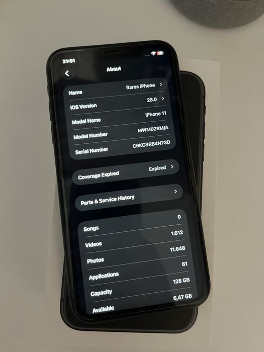 Iphone 11 128gb impecabil