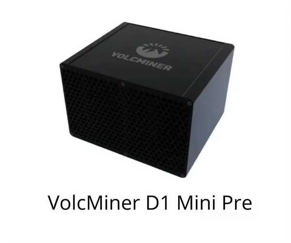 VolcMiner D1 Mini Pre - Miner  DOGE + LTC 2.23 GH/s, 500W, Nou