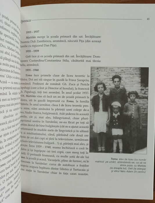 Toma Caragiu - Ipostaze