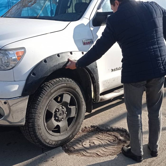 Арки Тойота Тундра фендера