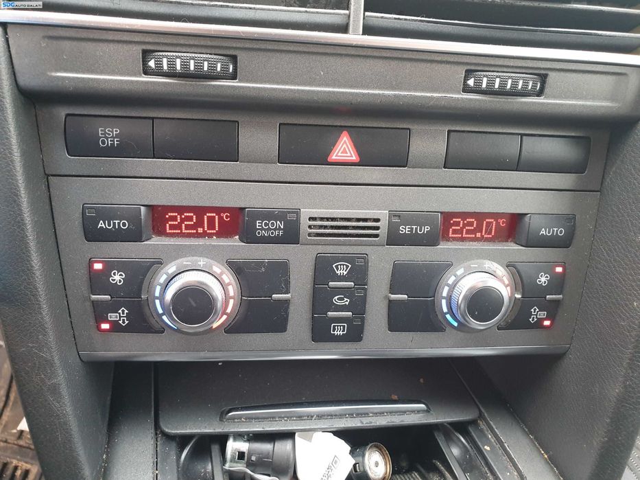 Panou Comanda AC Clima Climatronic Aer Conditionat Audi A6 C6 2004 - 2011 [K1928]