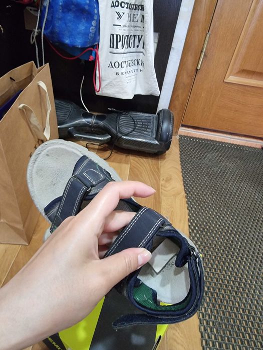 Отдам сандали для мальчика