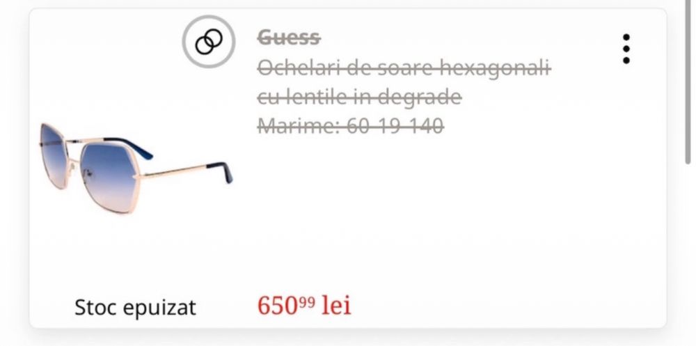 Ochelari de soare Guess