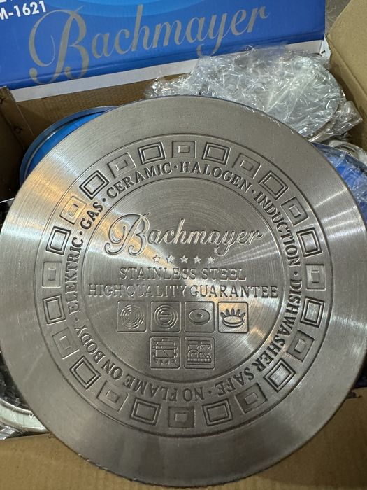 Set vase de gatit inox Bachmayer