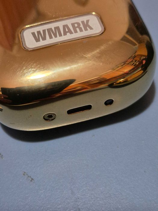 Ocazie ! Aparat de ras electric profesional, WMARK, folie titan, gold