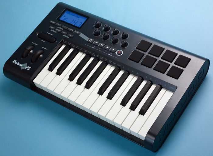 Controller MIDI M-Audio Axiom 25 – Tastatură Semi-Ponderată + Pad-uri